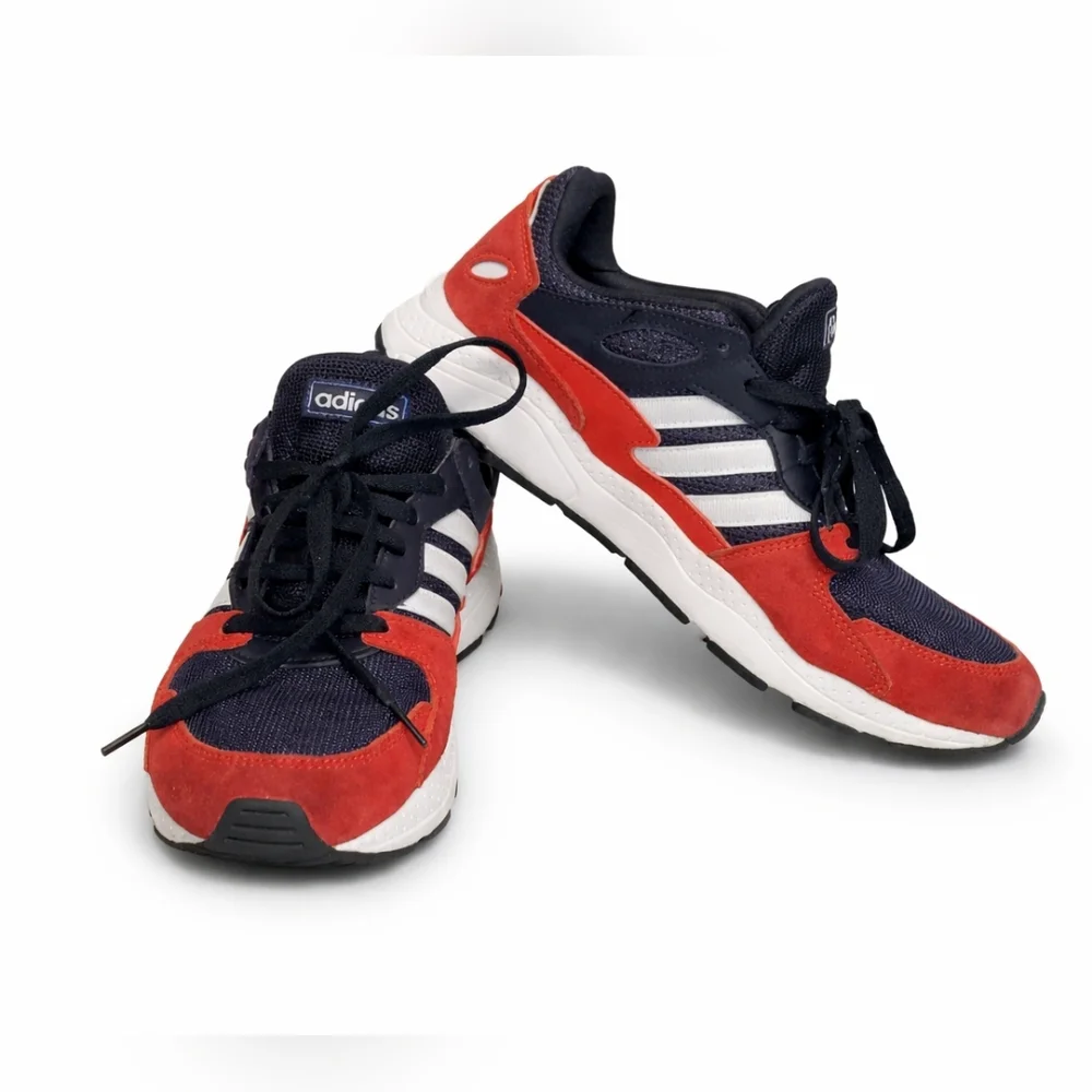 Adidas Crazychaos sneakers in the 'Trace Blue Red' colorway (model EF1051) US9